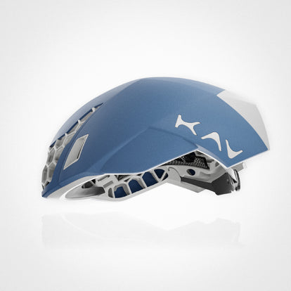 Steel Blue / White