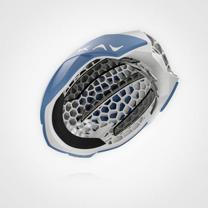 Steel Blue / White